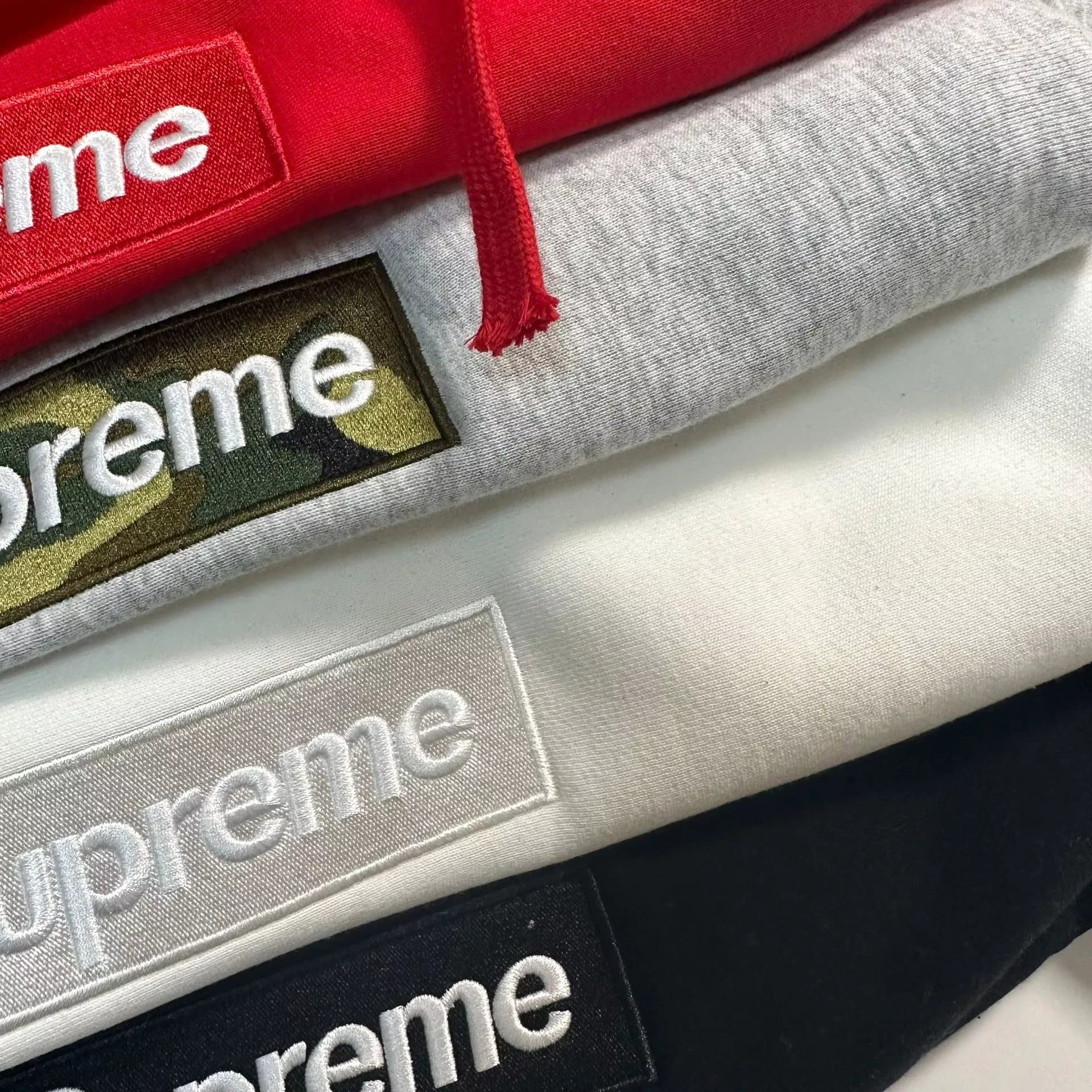 Sup Style Box Logo Hoodie — hoodies from Weidian