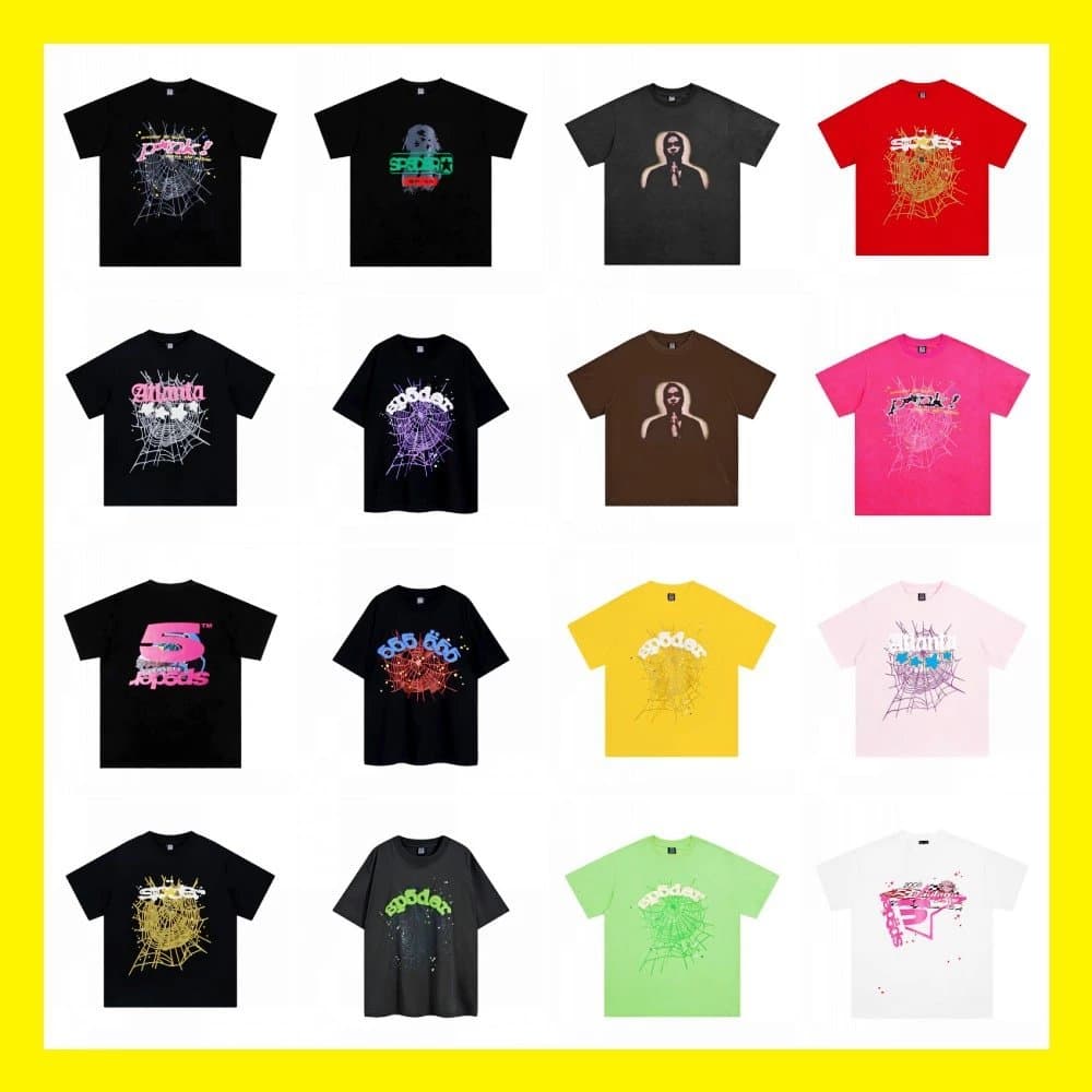 Sp5der Style Web Graphic Tee — tShirts from Weidian