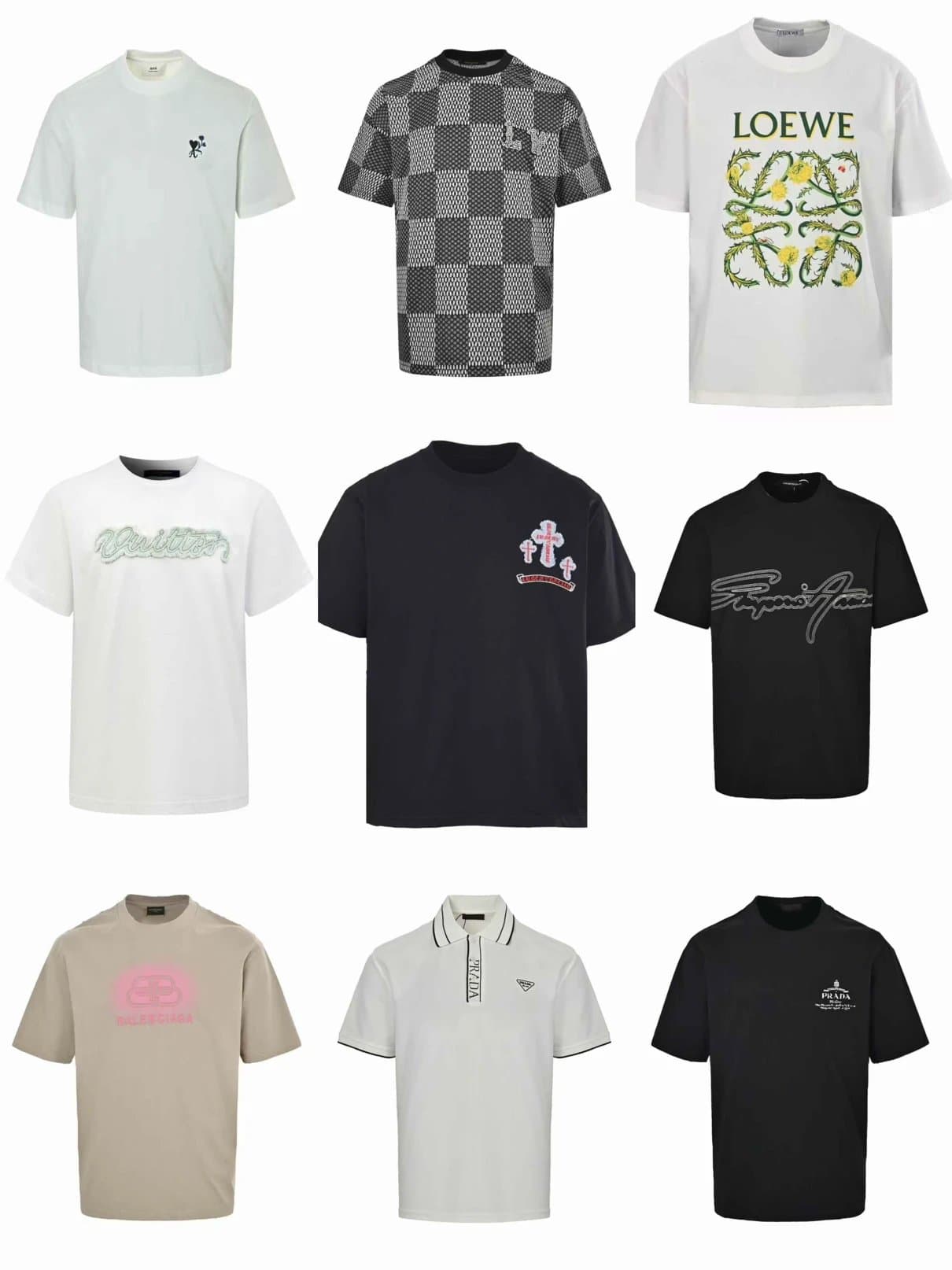 Luxury Graphic Tee Collection — tShirts from Weidian
