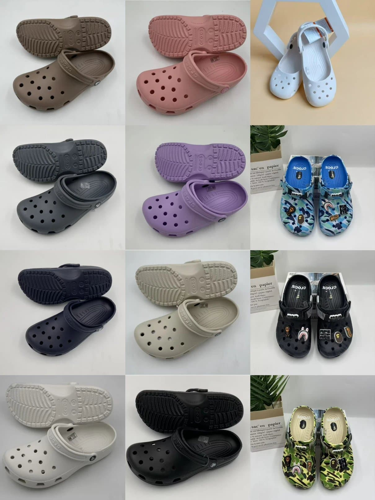 Classic Clog Sandals Collection — shoes from Weidian