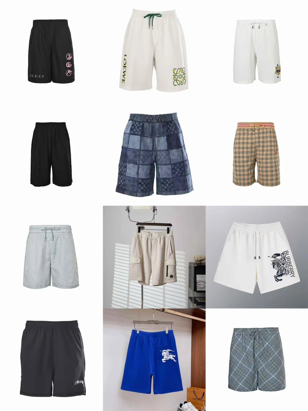 Designer Casual Shorts Collection — shorts from Weidian