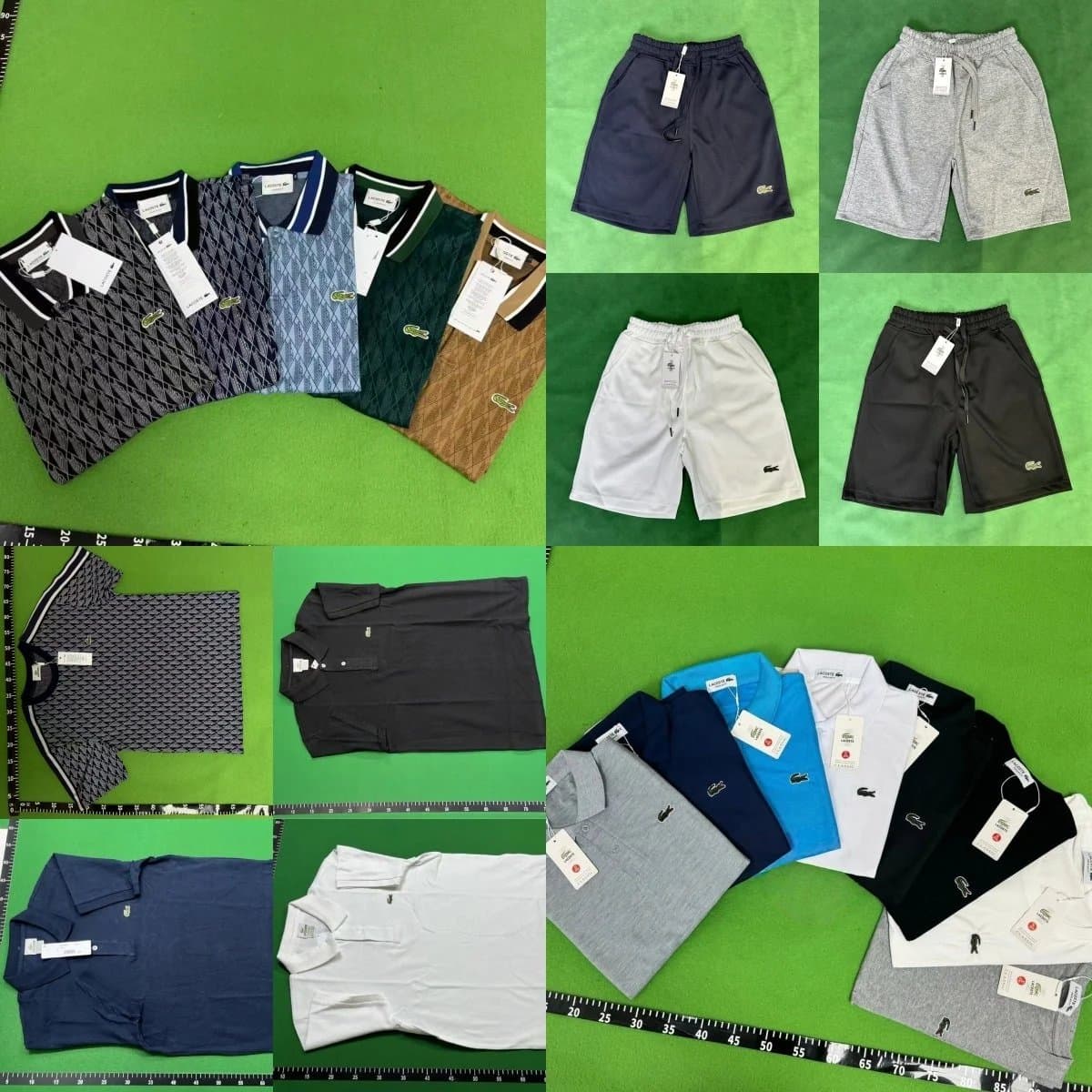 Croc Style Polo and Shorts Set — tracksuits from Weidian