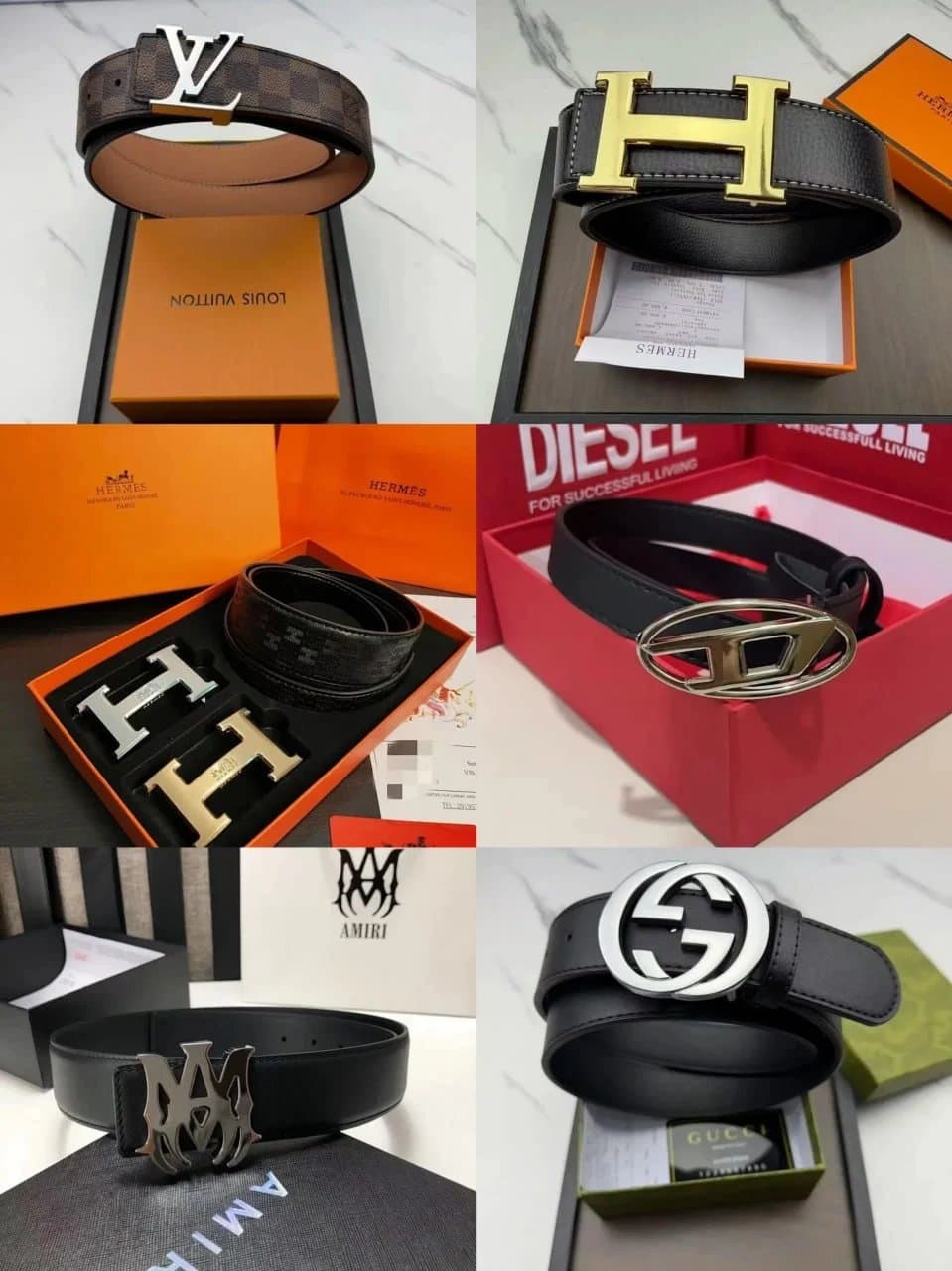 Reversible Leather Belt — accessories from Weidian