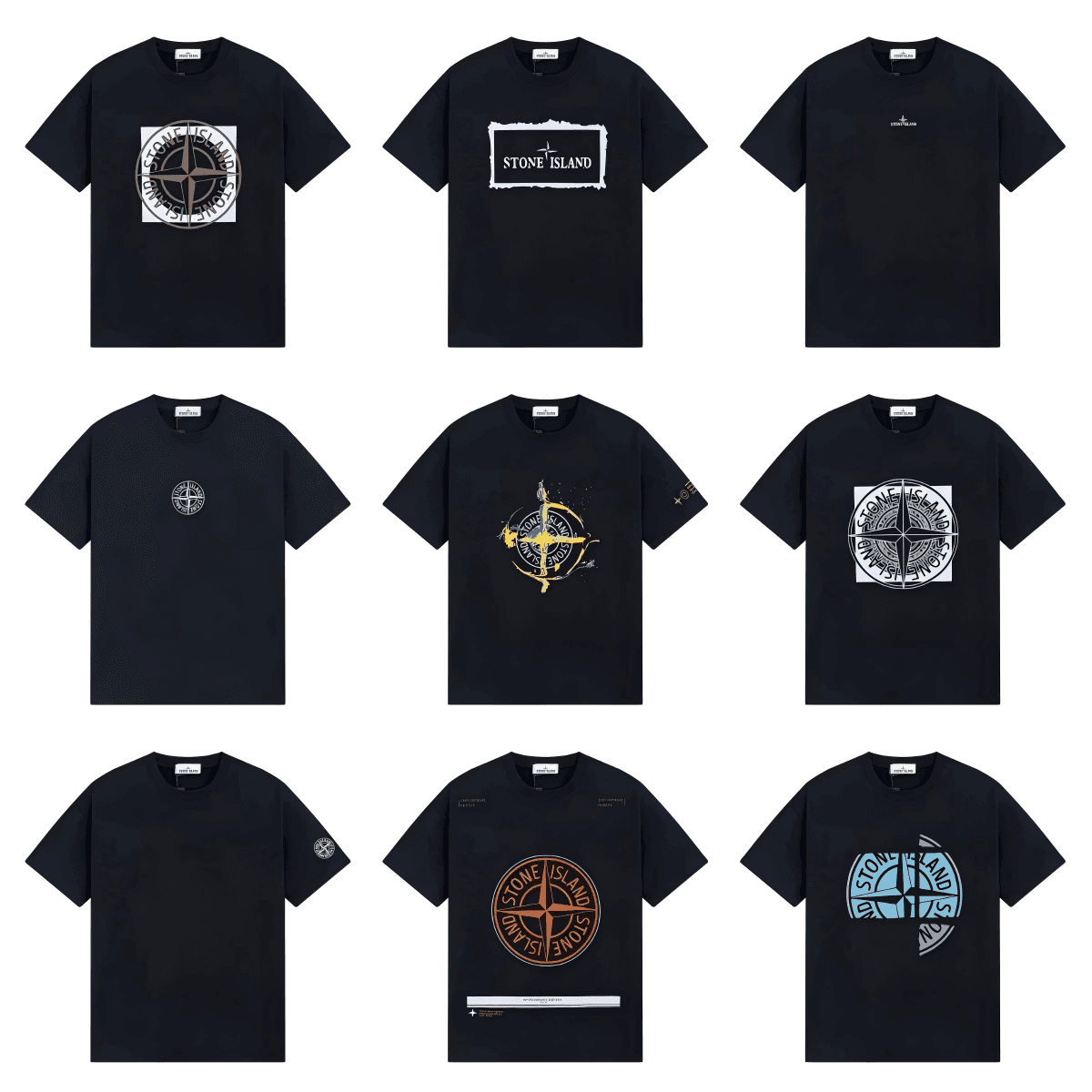 Casual Summer Cotton Tee — tShirts from Weidian