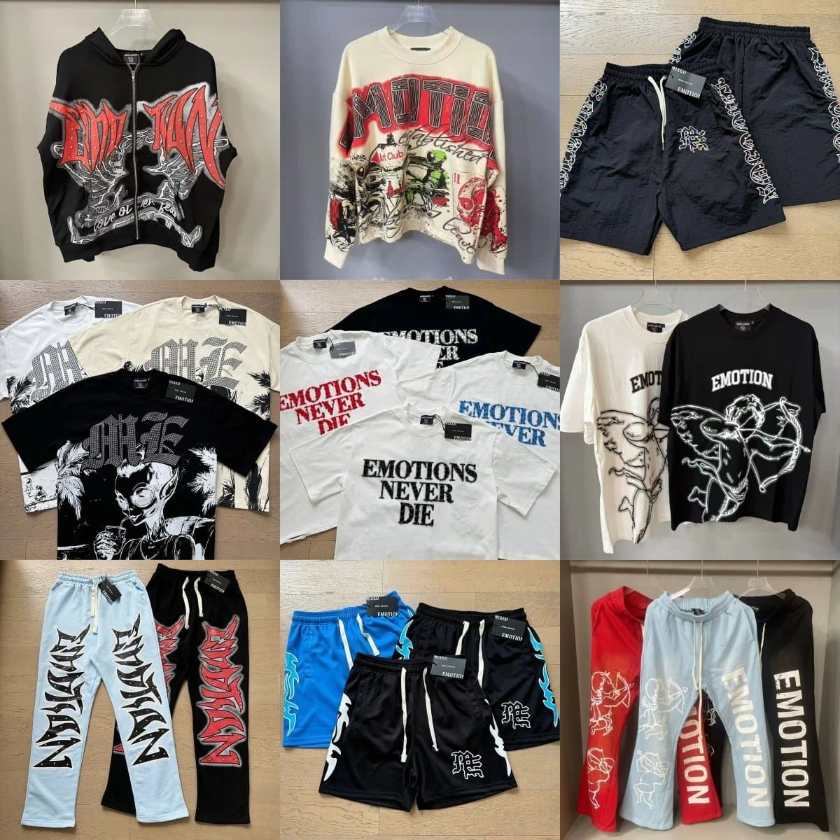 Street Print Hoodie and Jacket Mix — clothing from Weidian