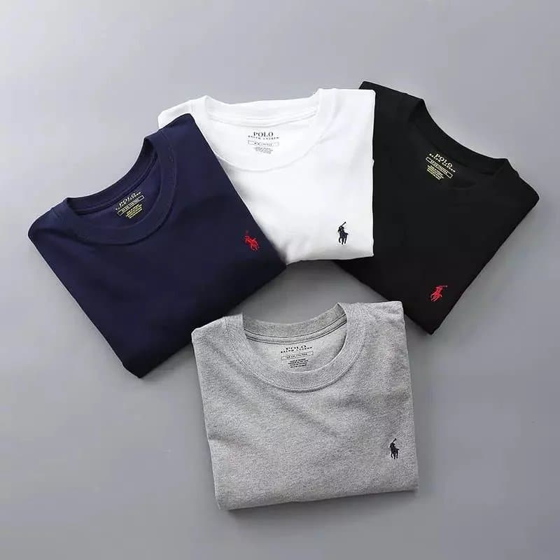Pony Style Solid Polo Tee — tShirts from Weidian