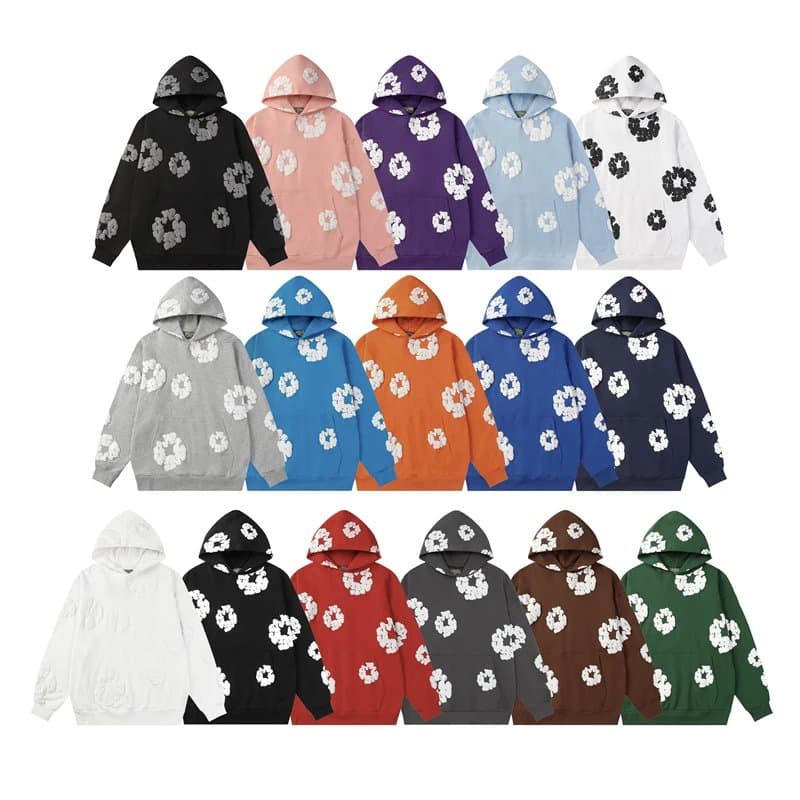 Puff Print Terry Hoodie — hoodies from Weidian