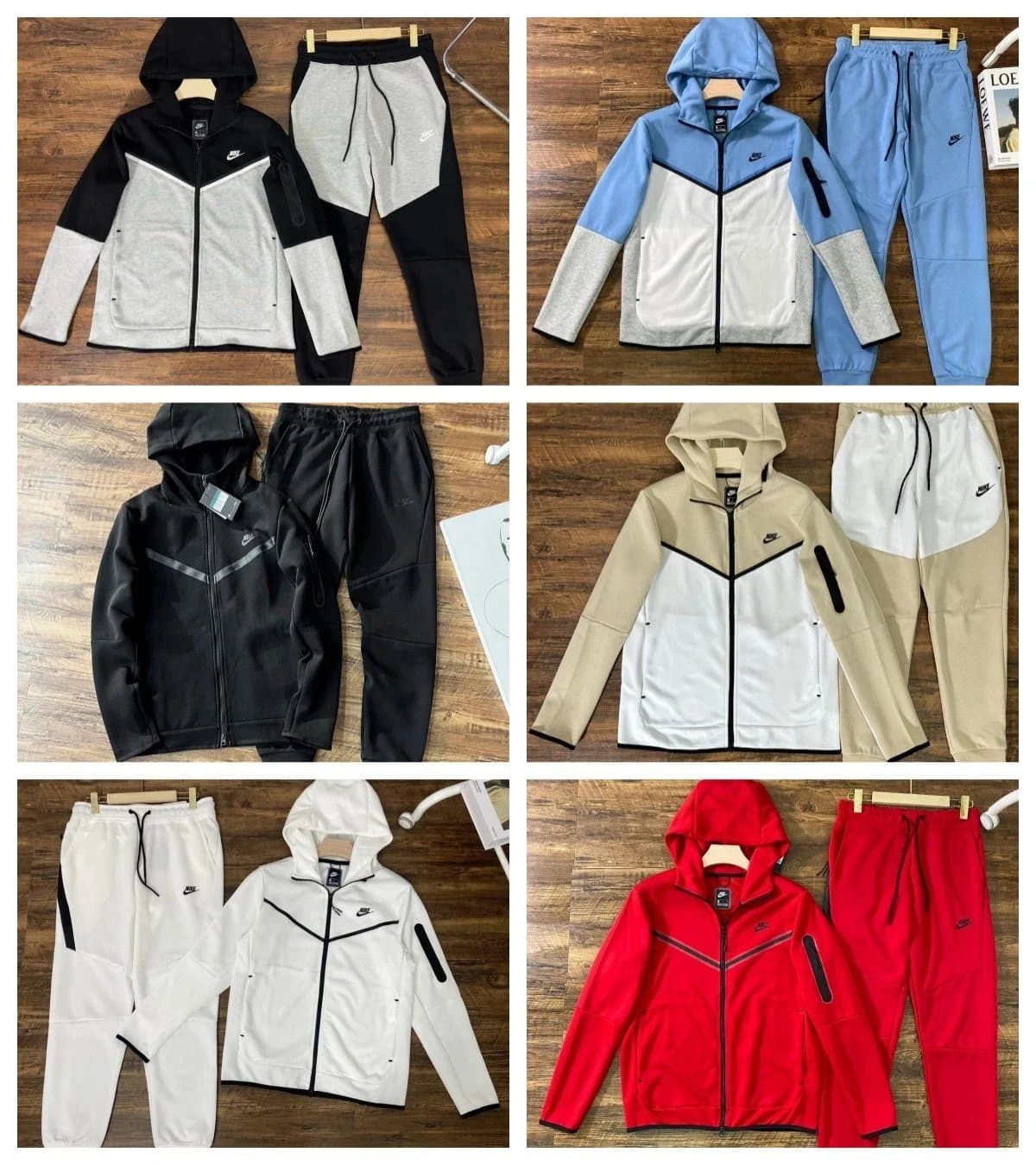 Fleece Sweatsuit Two Piece Set — tracksuits from Weidian