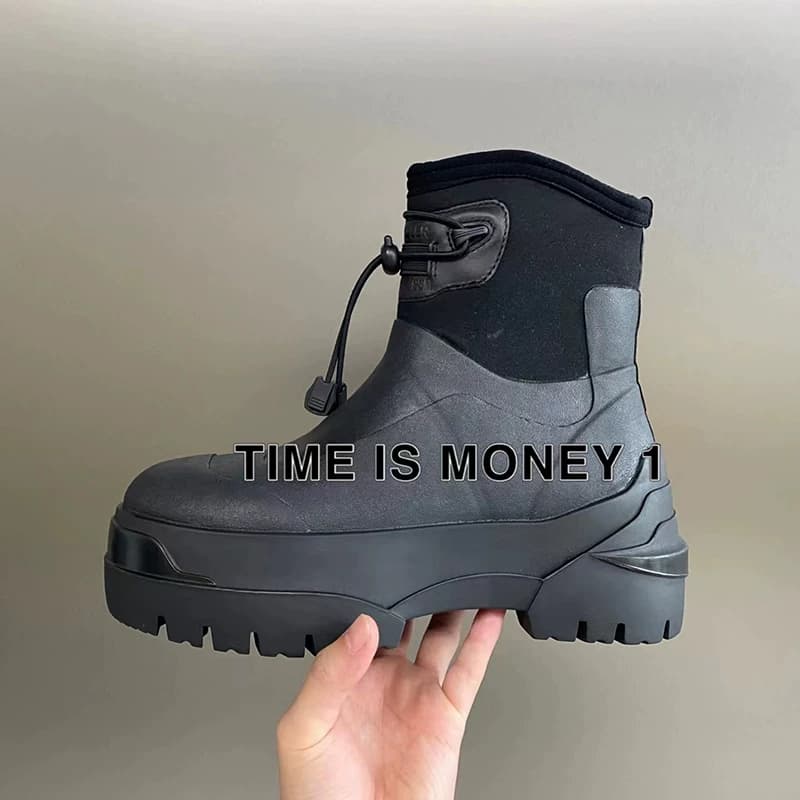 Independent correct version of alyx outdoor vibe wind vulcanized heightened snow boots dark functional thick bottom waterproof rain boots — product from Taobao, photo 1 of 1