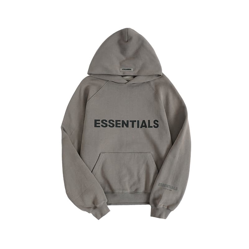 FOG double line ESSENTIALS double line chest letter hooded sweater men's high street loose coat pullover hoodie from 1688