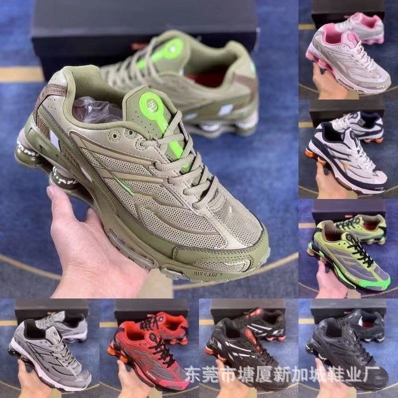 Putian shoes 2023 new cross border air cushion SHOX pillar shoes Ride 2 running shoes men's and women's shoes sports shoes — product from 1688, photo 1 of 1