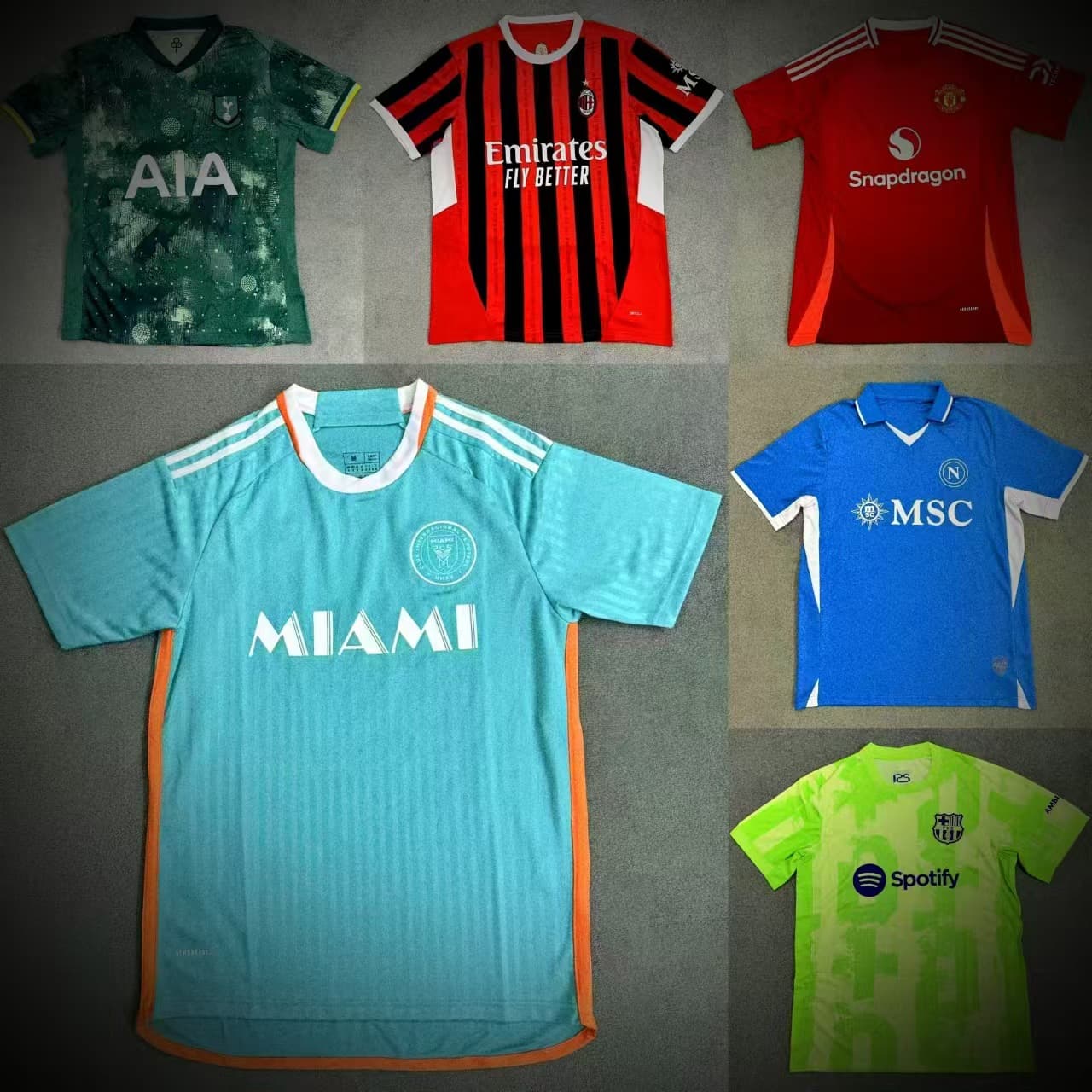 2425 Popular Club Jersey FBC Boca RM Miami Porto Corinthians Fan Edition from 1688