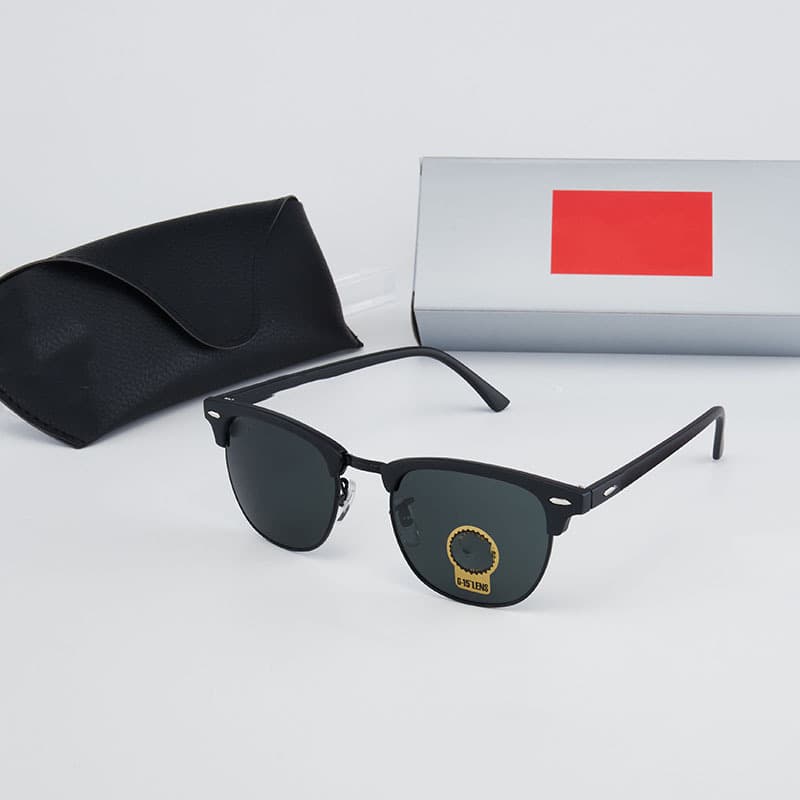Foreign trade wholesale metal colorful film glass retro small frame sunglasses European and American fashion trend sun protection glasses from 1688