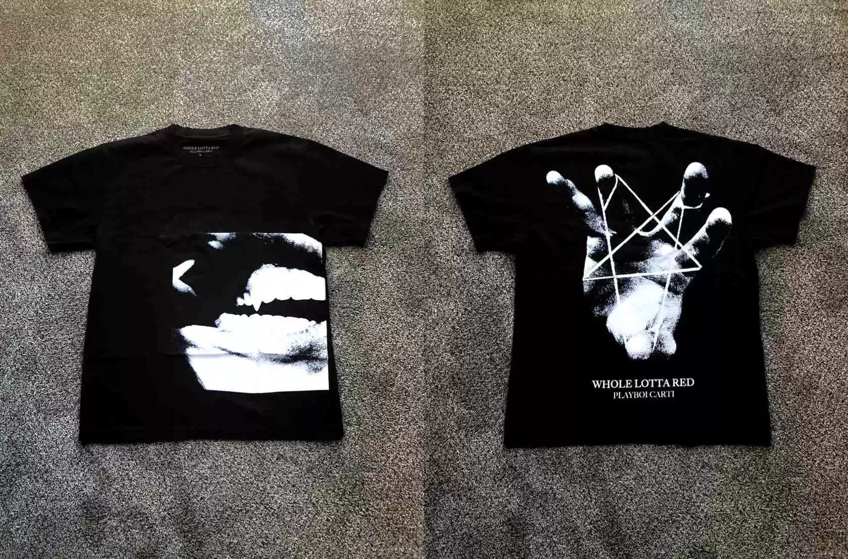 FLAPLAYBOI CARTI WHOLE LOTTA RED T — product from Taobao, photo 1 of 1
