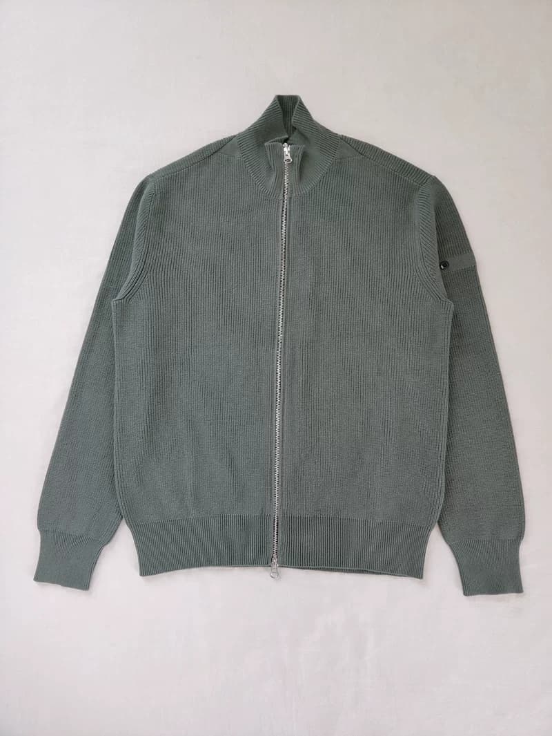 24SS 526D8 COTTON ZIP CARDIGAN KNIT TOPSTONEY — product from Taobao, photo 1 of 1
