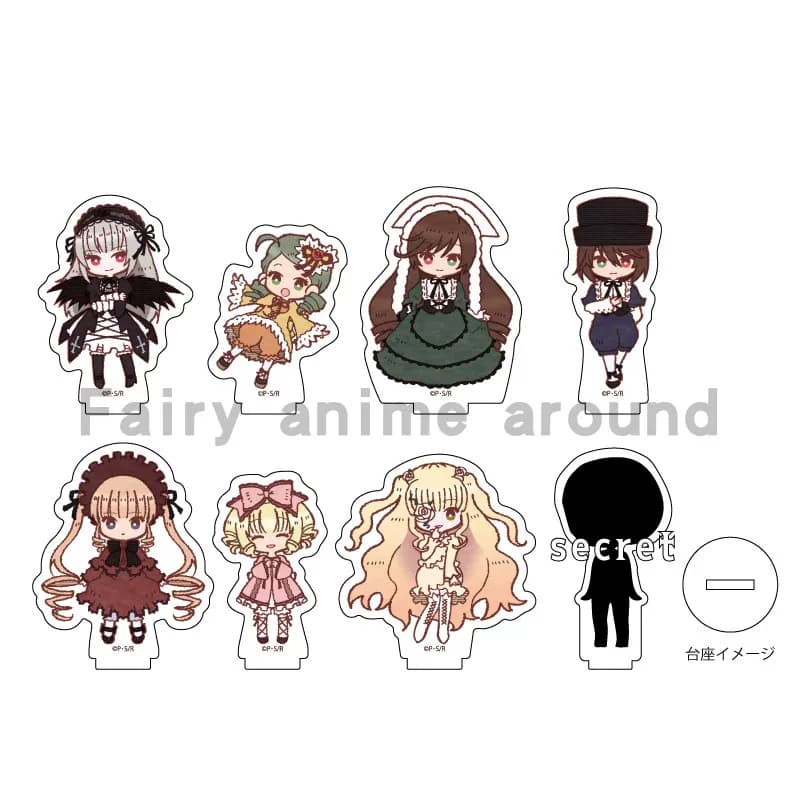 Rozen Maiden 06 peripheral red snow flower crystal mercury lamp gold series sparrow berry acrylic stand anime ornaments — product from Taobao, photo 1 of 1