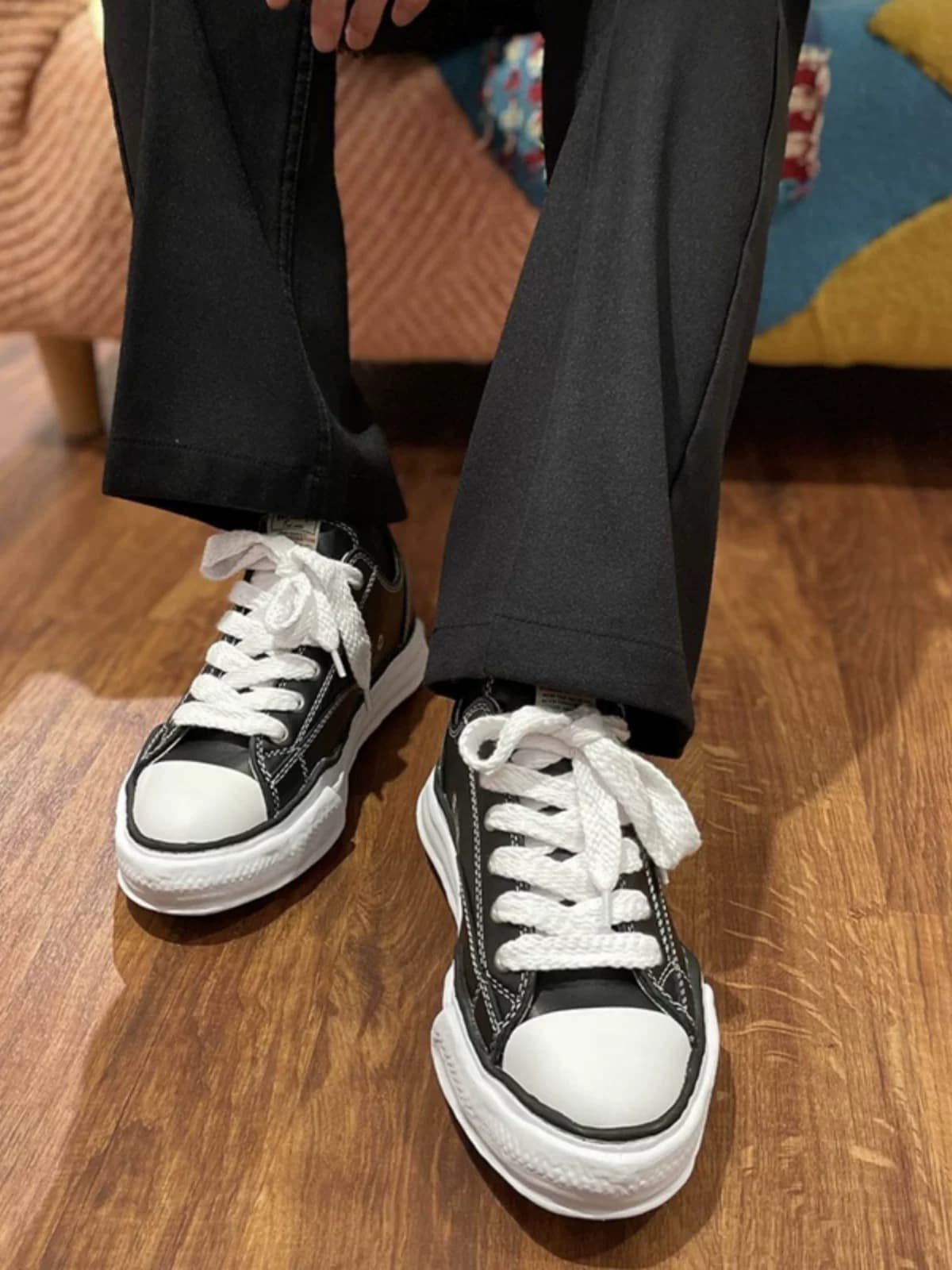 New Mihara Kangyu MMY dissolving shoes Shawn Yue same style sneakers men's Quan Zhilong same style Mihara canvas shoes — product from Taobao, photo 1 of 1