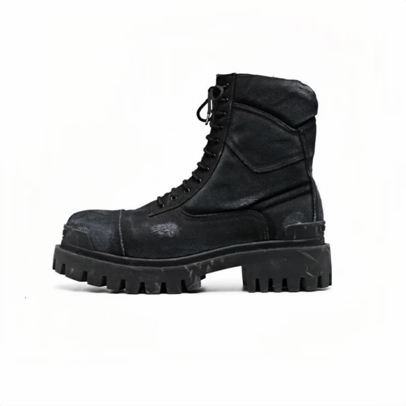 B's black cloth boots, destruction boots, full size, full shot, pull down to see details — product from Taobao, photo 1 of 1