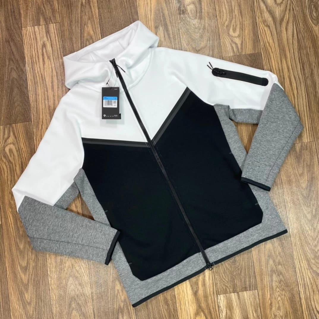 Cross Border Men's coat CU4 Spring and Autumn new air layer cotton knitted zipper hoodle sports casual jacket 490 from Taobao