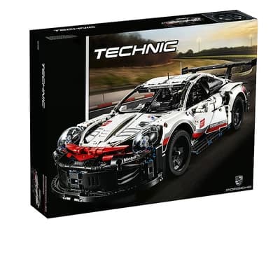 Chinese building blocks 42096 Porsche 911RSR sports car technology machinery group puzzle assembled building block toys gift — product from Taobao, photo 1 of 1
