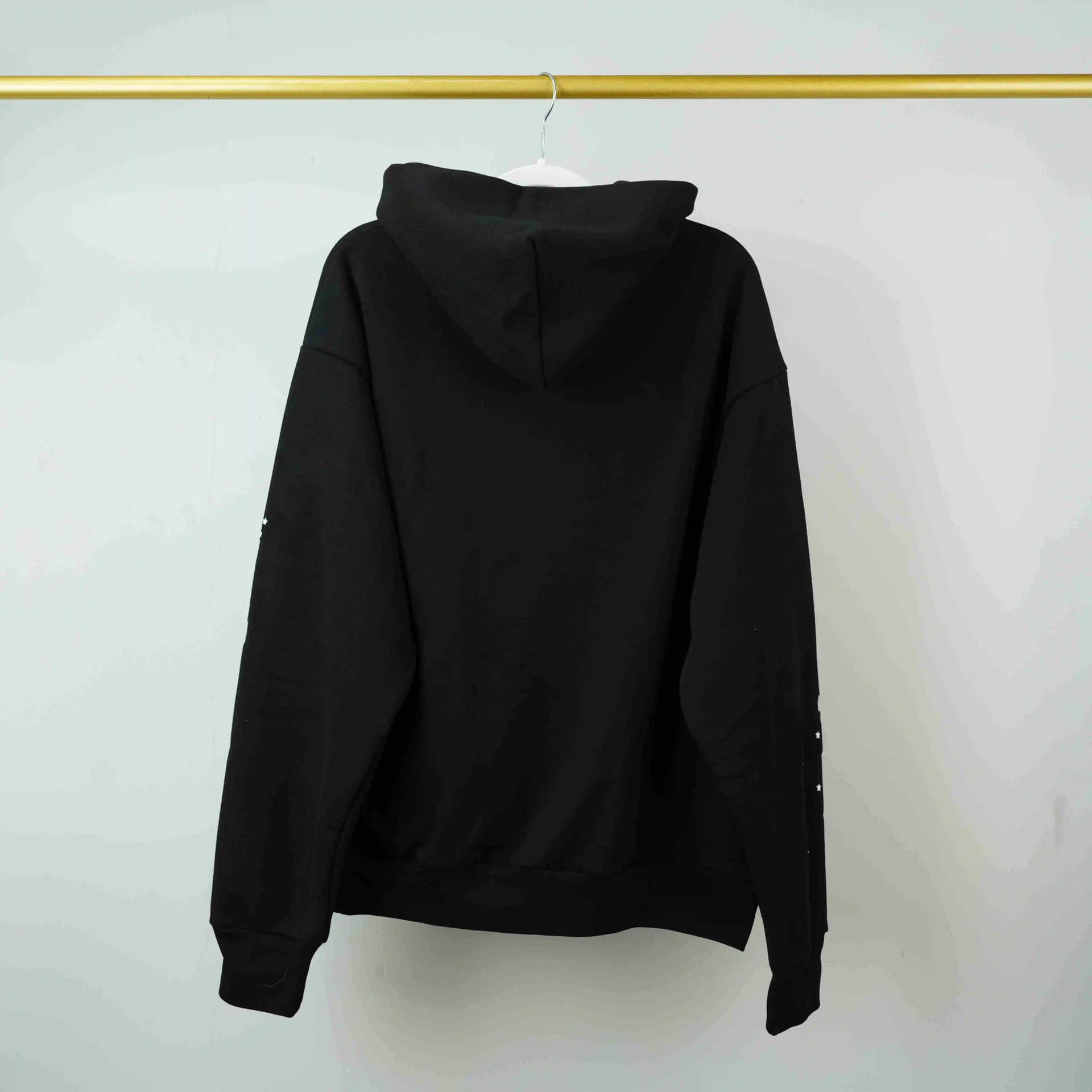 Basic family style foam printing letters new men's round neck spider web sweatshirt from Taobao