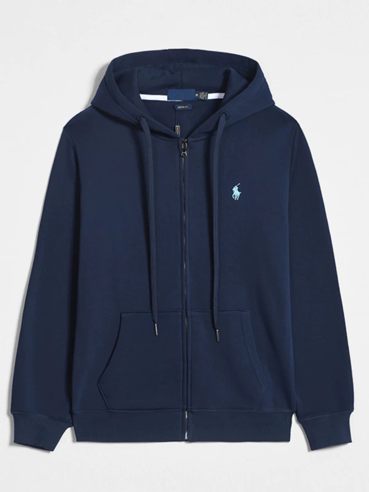 Paul Cardigan Sweater Men's Pure Cotton Sports Autumn Wear American Casual Simple Jacket Loose Hooded Zipper Jacket from Taobao