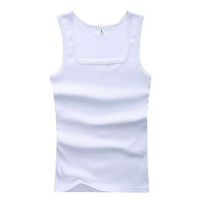 itness Muscle Sleeveless Singlet Top Vest Tank man's clothes from Taobao