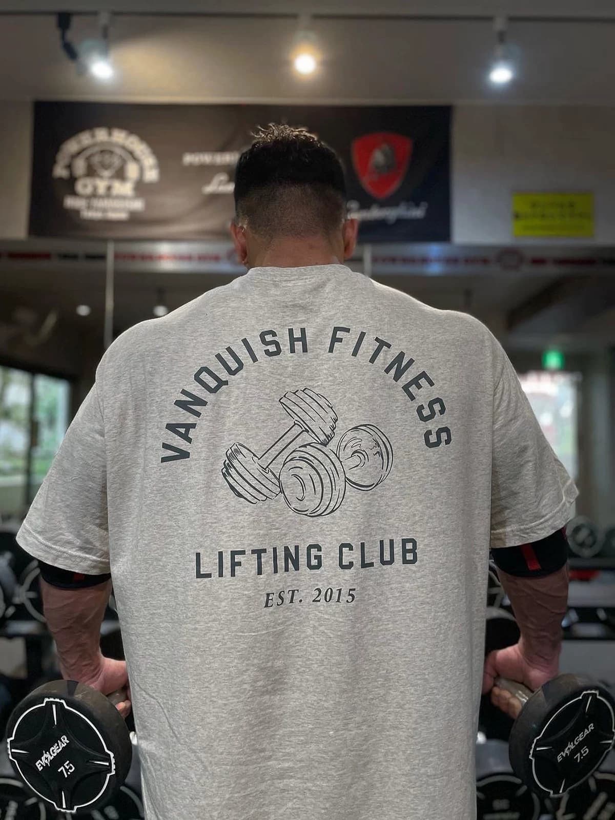 Loose Fitness Short Sleeve Men's Muscle Type Large Size Cotton Running Iron Brothers Training Sports Half Sleeve T Shirt from Taobao