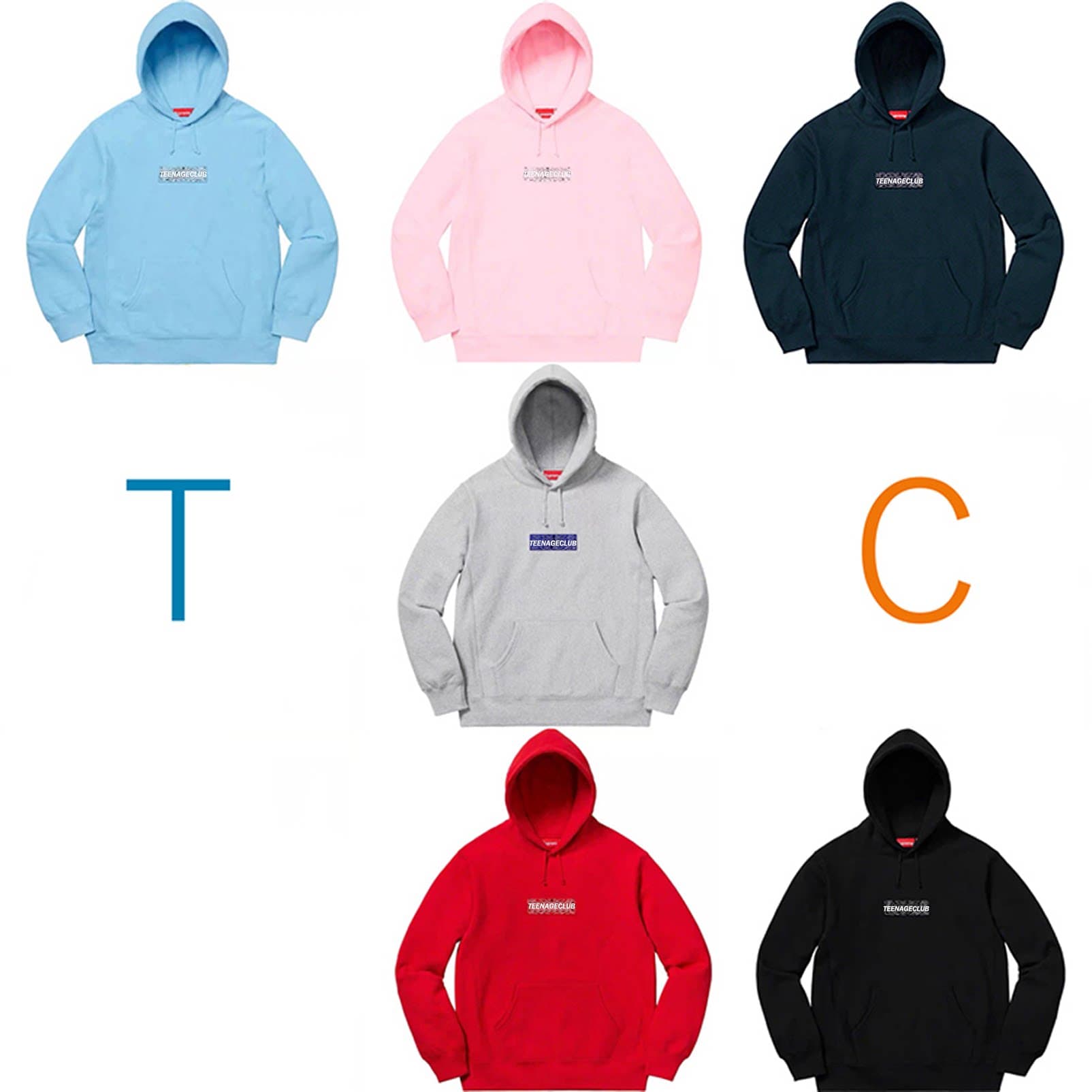 TeenageClub 19FW Bandana pullover from Taobao
