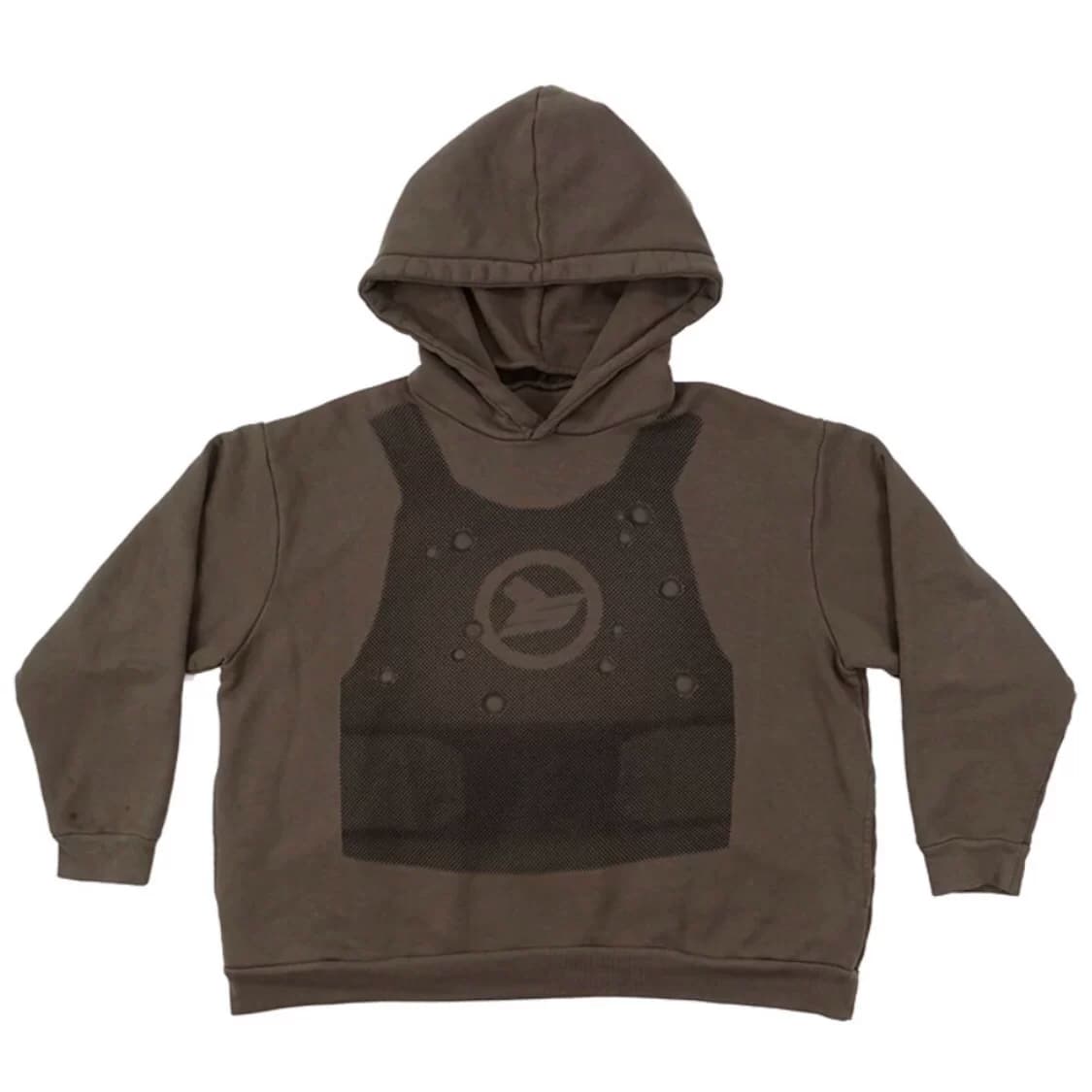 Two color spot Sicko Kids King Born From Pain 1993 American street thickened velvet hooded sweatshirt from Taobao