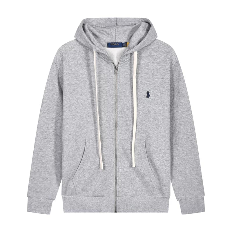 Zipper Japanese style small label sweatshirt men's hooded spring and autumn cardigan jacket large size loose cotton long sleeved top from Taobao