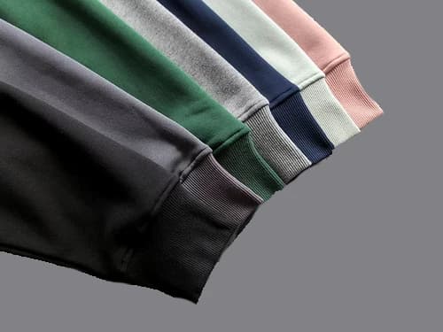 Seven color warm sweatshirt with small crocodile on the left chest 324060932 from Taobao