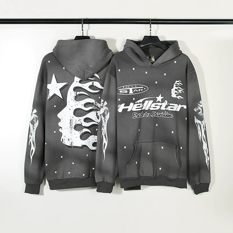 European and American trendy high street ins same retro old mud print hooded sweatshirt trendy men and women autumn and winter plus velvet hoodie — product from Taobao, photo 1 of 1