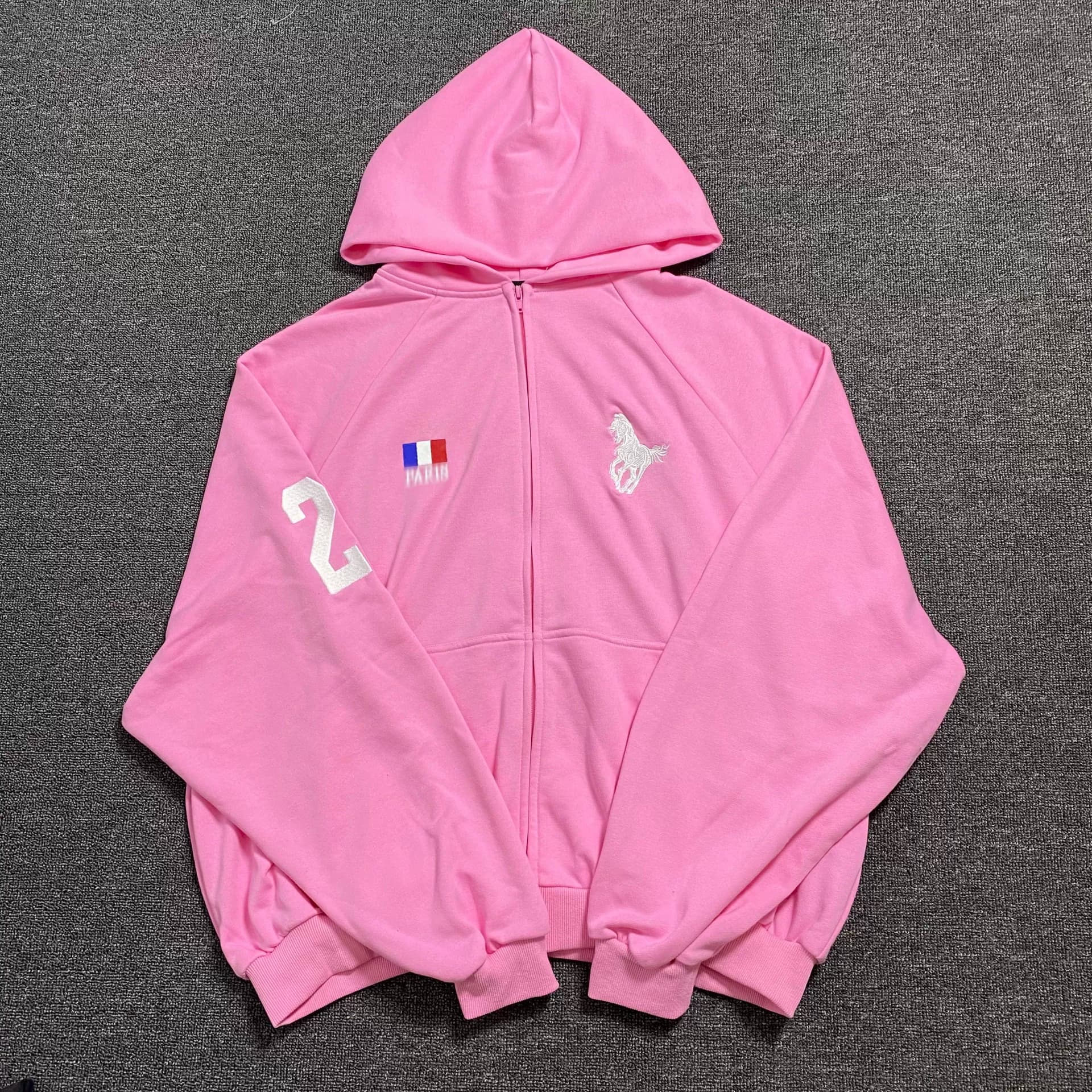 Balenciaga Polo Zip Up Hoodie 3 Styles — product from Taobao, photo 2 of 2