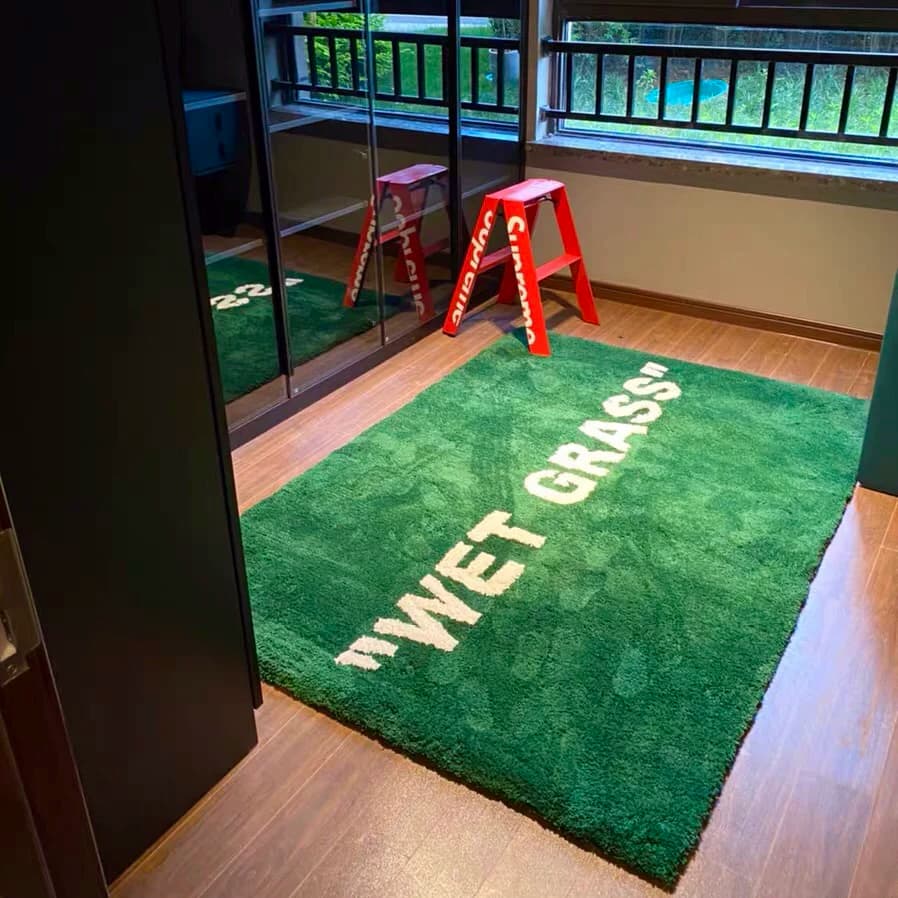 Wet Grass Rug — Accessories from Taobao