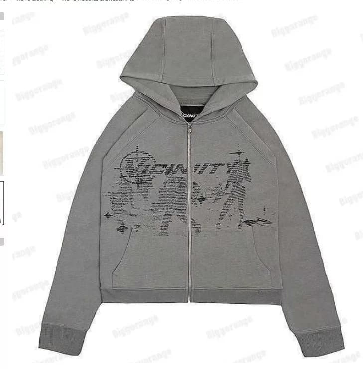 Novo harajuku gótico y2k hiphop hoodie homem oversize mole — product from Taobao, photo 1 of 1