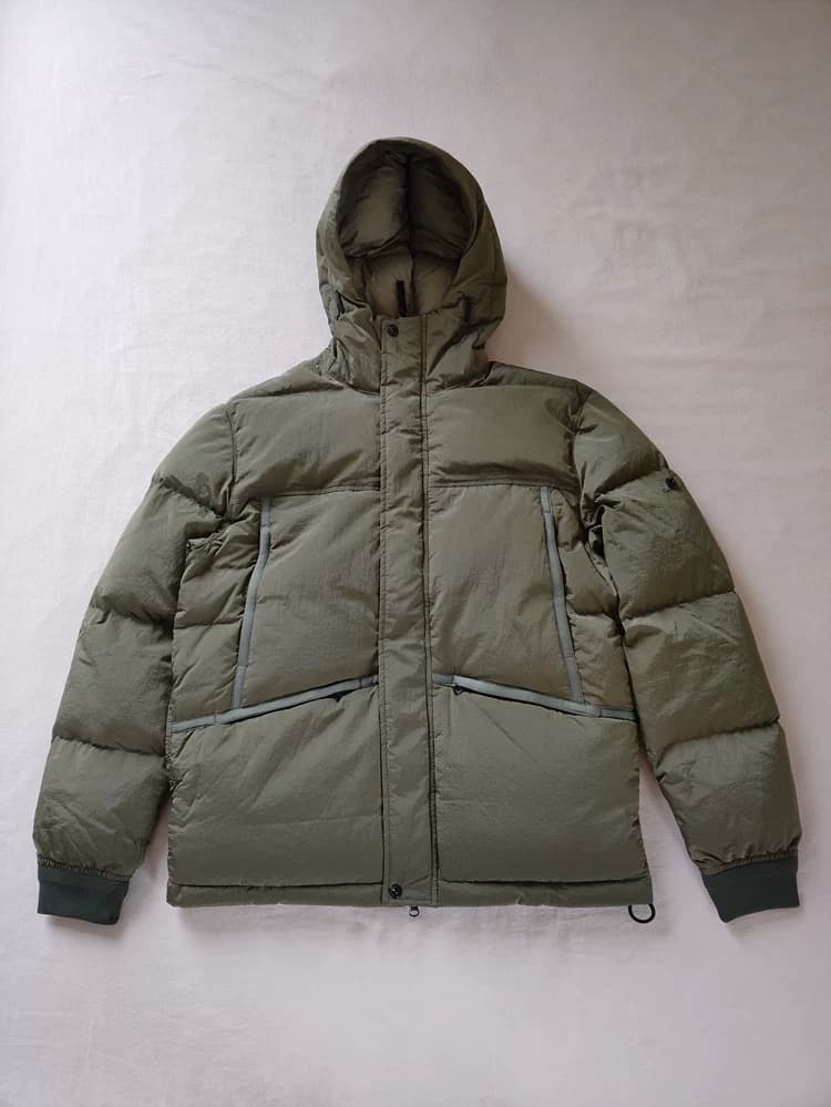 21FW 44508 NYLON METAL DOWN JACKET TOPSTONEY from Taobao