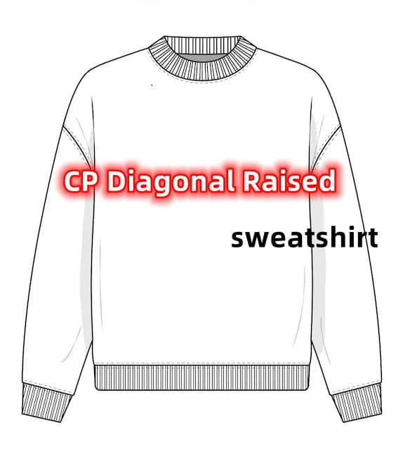 CPReps #ProID001 CP DIASED Fleece Sweatshirt CP — product from Taobao, photo 1 of 1