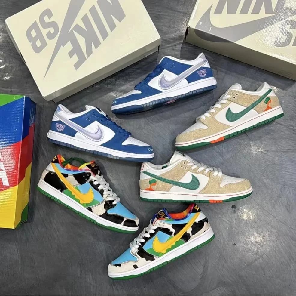 Dunks with Unique Colourways — Shoes from Weidian, photo 1 of 2