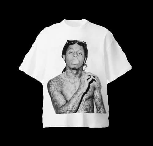LIL WAYNE SMOKING TEE — T-Shirts from Taobao, photo 1 of 2