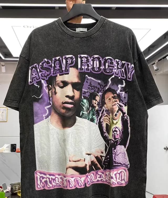 asap rocky shirt — T-Shirts from Taobao, photo 1 of 2