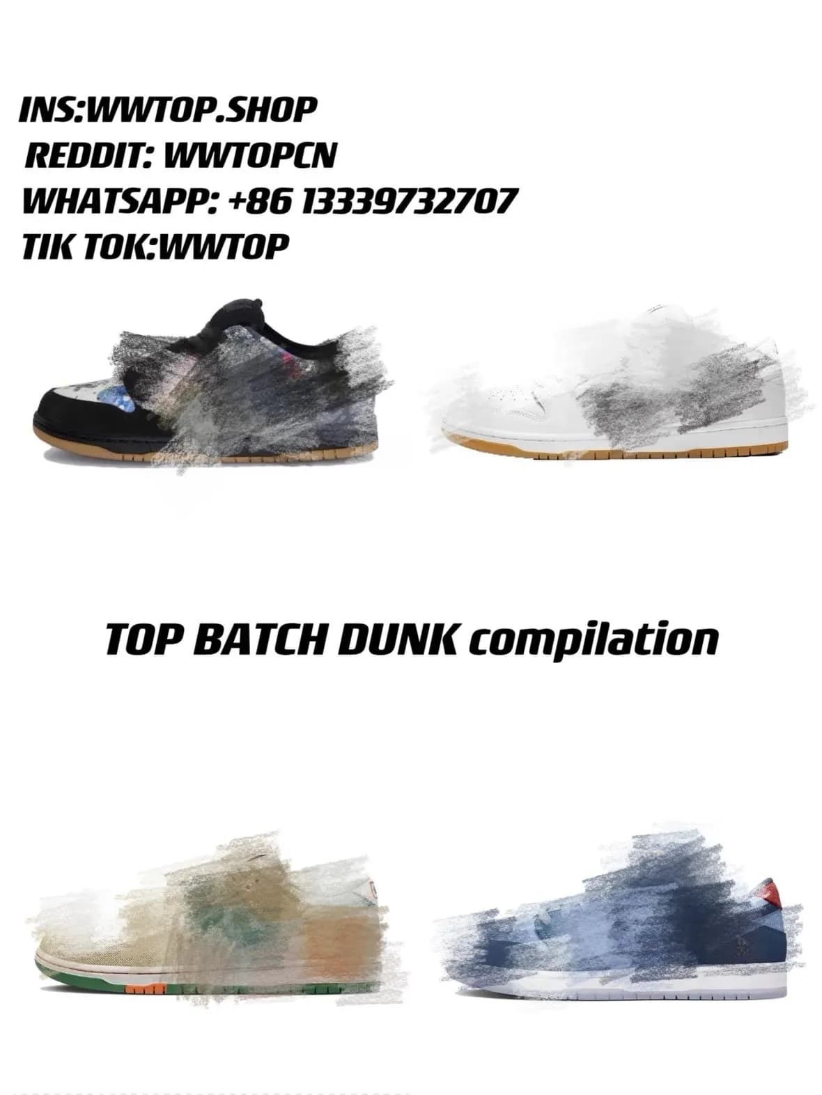 Top batch dunks alternative colors — product from Weidian, photo 1 of 2