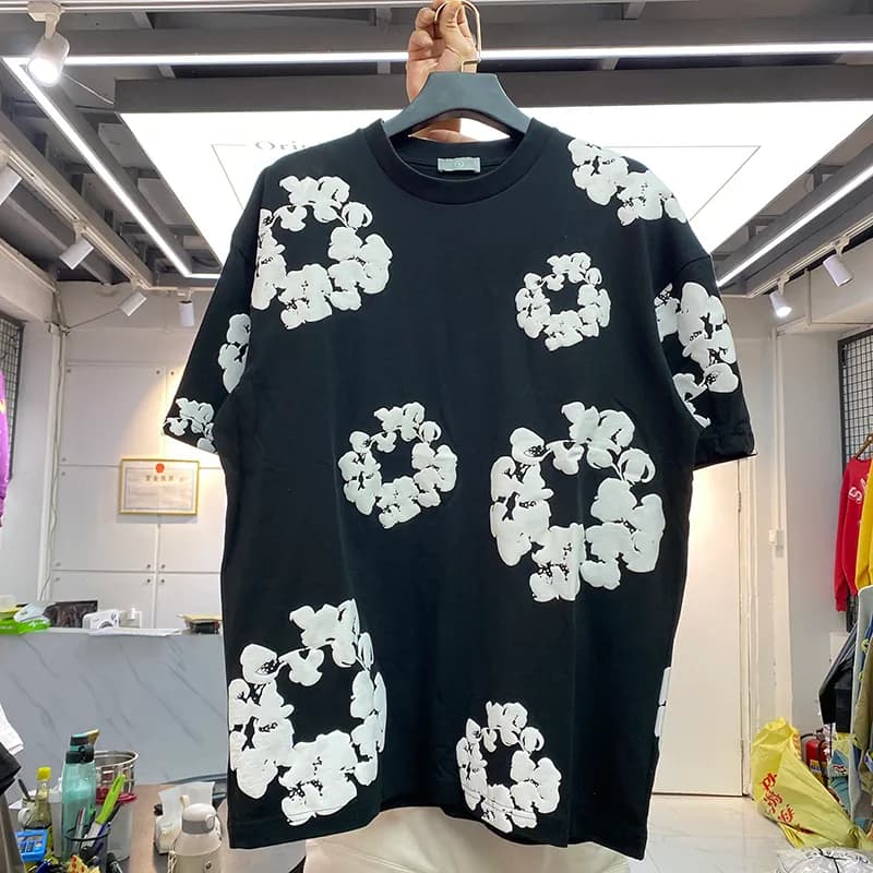Denim TEERS T SHIRT — product from Taobao, photo 1 of 2