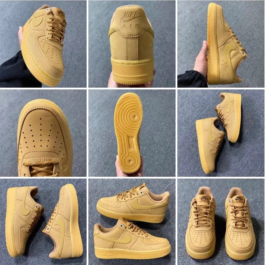 Wheat AF1 — Shoes from Weidian, photo 1 of 2