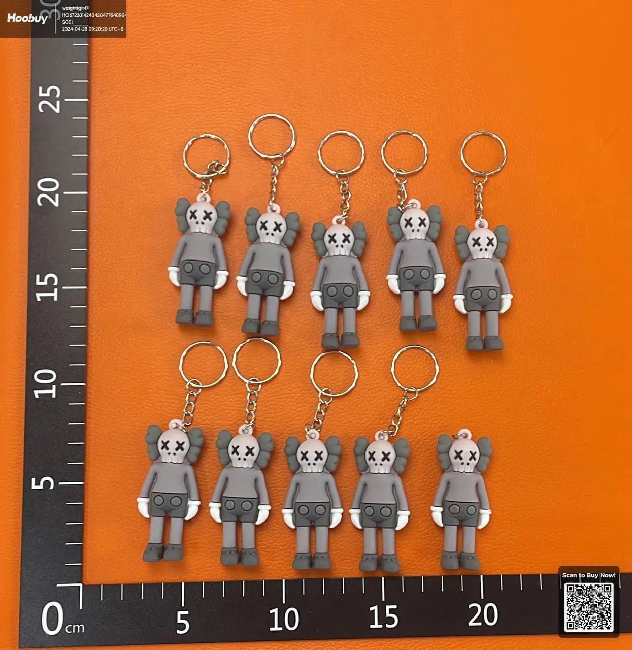 Kaws keychains from Taobao