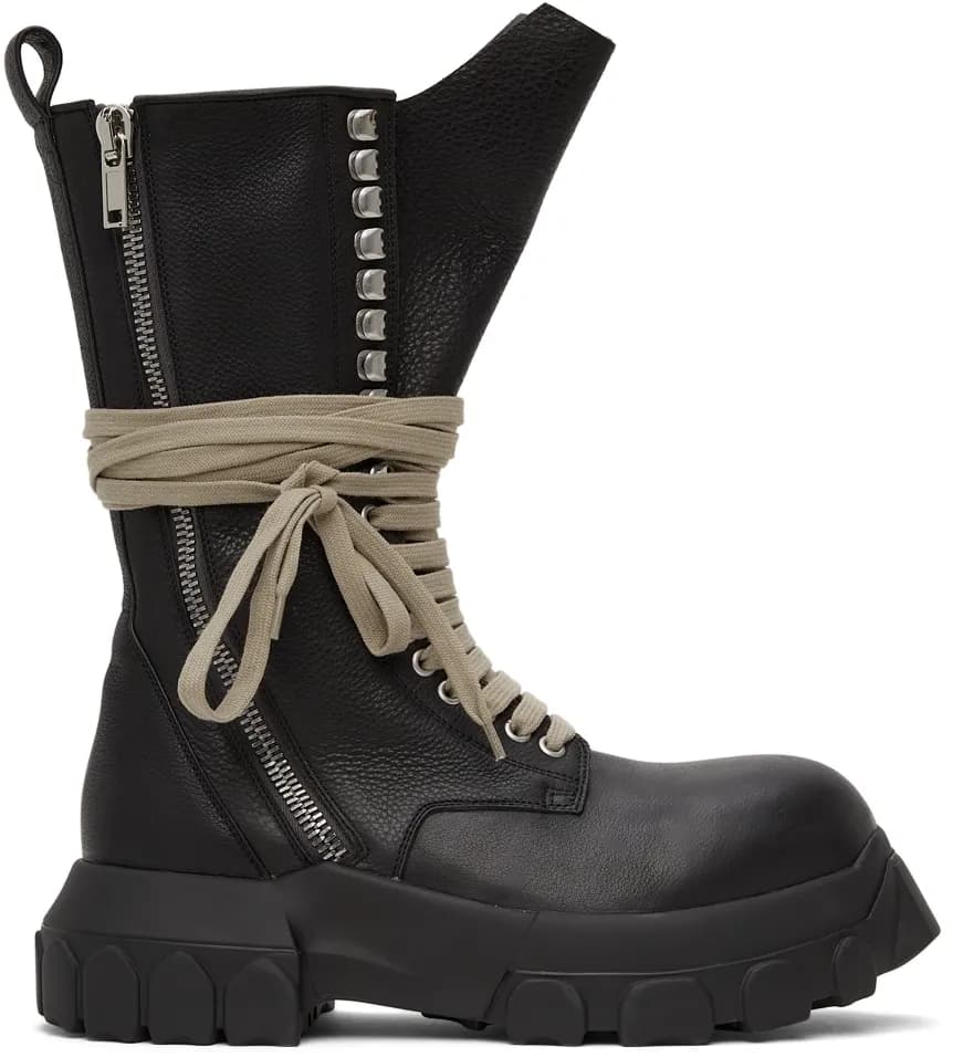Rick Owens Lace Up Tractor Boot — Shoes from Taobao, photo 1 of 2