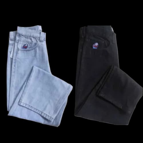 POLAR BIG BOYS BAGGY JEANS from Taobao