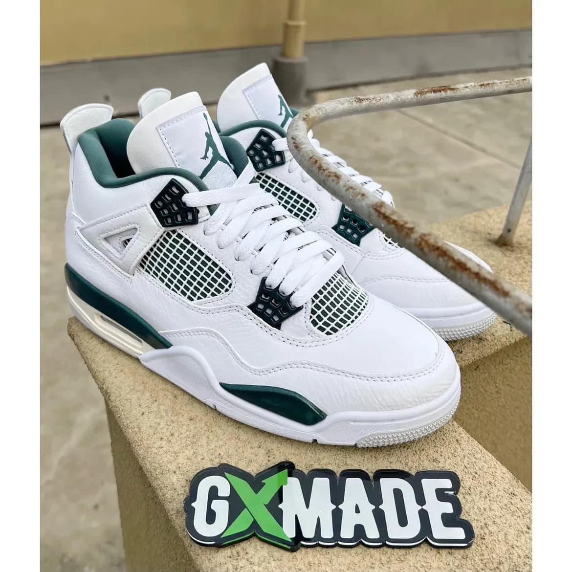 Oxidized Green J4 GX BATCH — Shoes from Weidian, photo 1 of 2