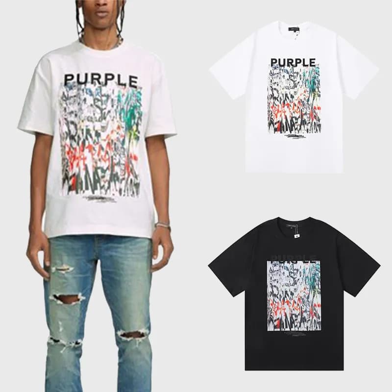 purple brand T shirt from Taobao