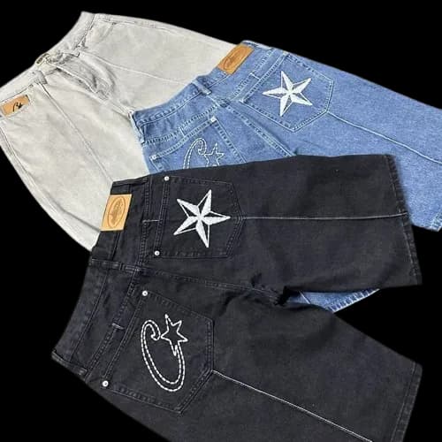 corteiz jeans shorts — Pants from 1688